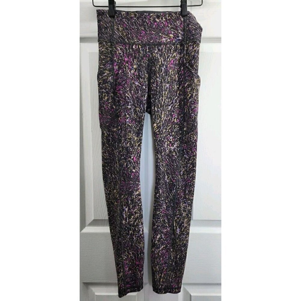 LULULEMON Women’s SZ 4 Invigorate High-Rise Tight 25" Topography Multi